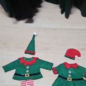 Wine Bottle Covers Mr & Mrs Elf Christmas Holiday NEW!